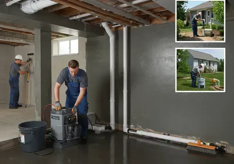 Basement Waterproofing and Flood Prevention process in Spencer, NC